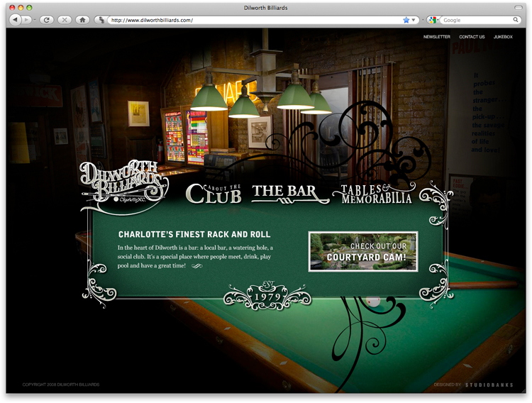 Dilworth Billiards - Homepage