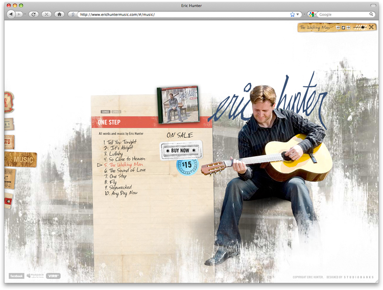 Eric Hunter - Music