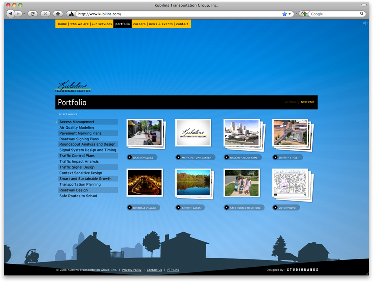 Kubilins Transportation Group - Portfolio