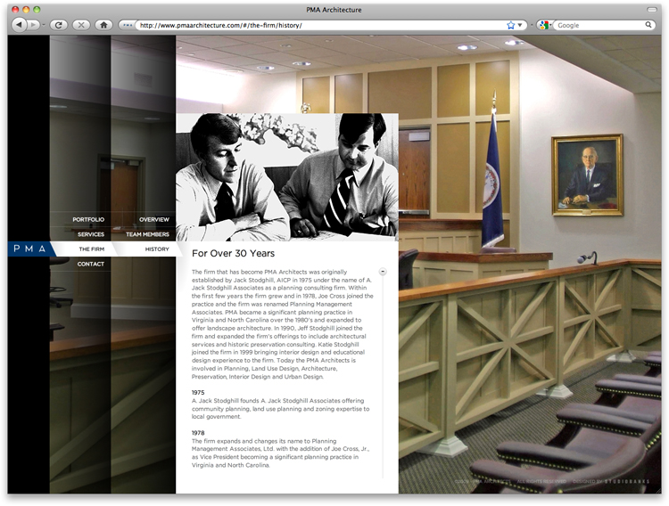 PMA Architecture - Firm - History