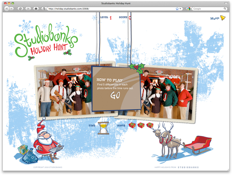 Studiobanks Holiday Hunt - Intro