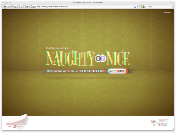 Studiobanks Naughty or Nice